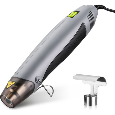 – Décapeur thermique 200W/400W – Température réglable 300/500℃ – Échauffement rapide 1,5s – Protection de surcharge – Buse anti-brûlure (1/5)