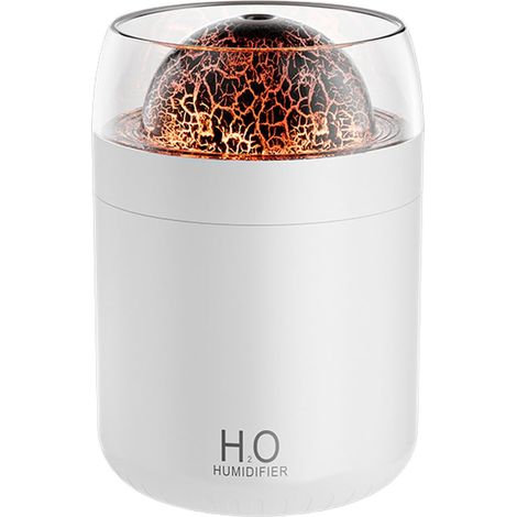 Humidificateur Brume Froide Silencieux 500 ml, Grand Réservoir, Lumière LED 7 Couleurs, Diffuseur d'Aromathérapie USB, pour Chambre et Bureau (1/4)