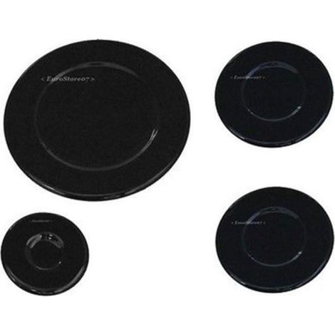 SPARTIFIAMMA PER CUCINA GAS 4 PZ REX ELECTROLUX ZANUSSI ZOPPAS NERI S 4466 (1/2)