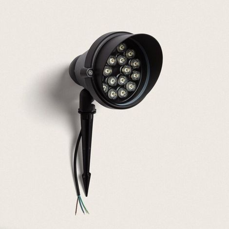 Spot LED Extérieur 18W Giverny sur Piquet 4000K Blanc neutre (1/5)