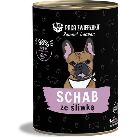 Paka Zwierzaka Lombo di maiale con prugne 400g