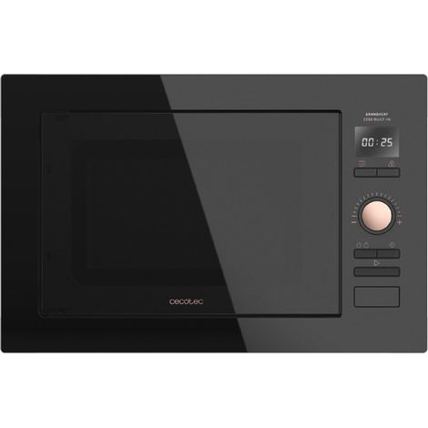 Cecotec Microonde a incasso GrandHeat 2590 Built-in Blackrose