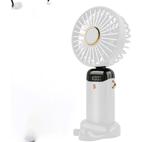 Ventilador portátil recargable, ventilador portátil, ventilador portátil pequeño, ventilador recargable, ventilador, ventilador silencioso (1/5)