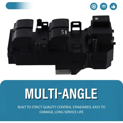35750-T5L-T410 is suitable for the front left window lift switch of right-hand drive Toyota City vehicles (models 15-17). (1/4)