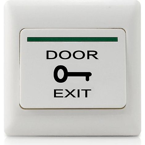 Serrure électronique avec bouton d'ouverture de porte de sortie (1/5)