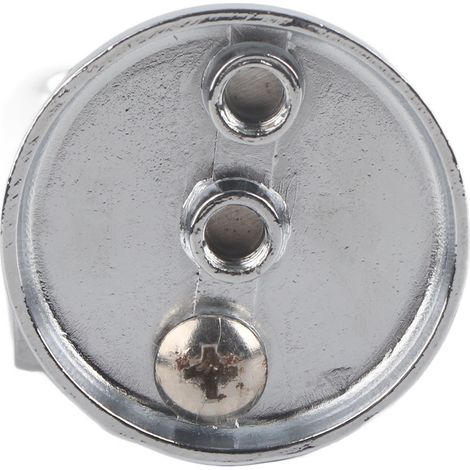 Charnière de rechange pour abattant de toilette, charnière chromée avec accessoires, ensemble pour salle de bain d'hôtel (1/5)