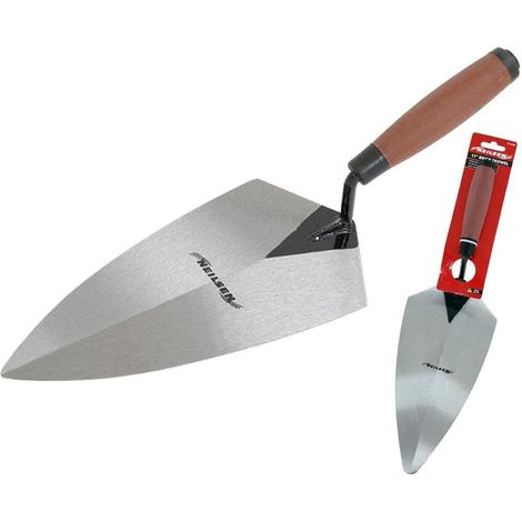 Neilsen Rubber Grip Brick Trowel Bricklaying Builder Plastering Cement 11"