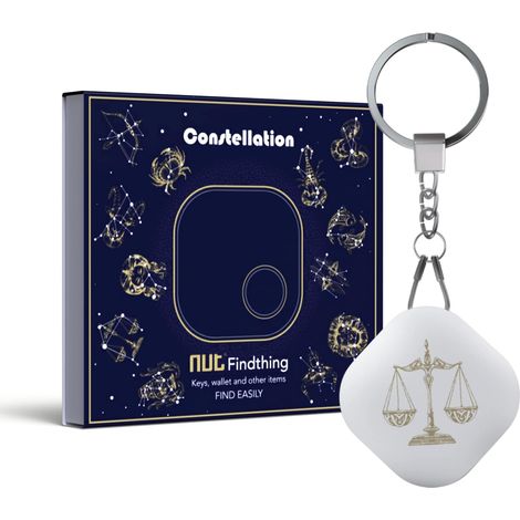 Localizzatore di oggetti Bluetooth, bilancia, portafoglio, zaino, bianco (1/3)