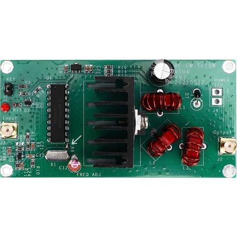 10W 13,56MHz QRP CW Funksendermodul Drahtlose Leistungsverstärkerplatine 8‐15V XR‐106 (1/5)