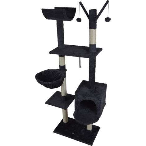 Arbre a chat 4 plateformes 160 cm (1/4)