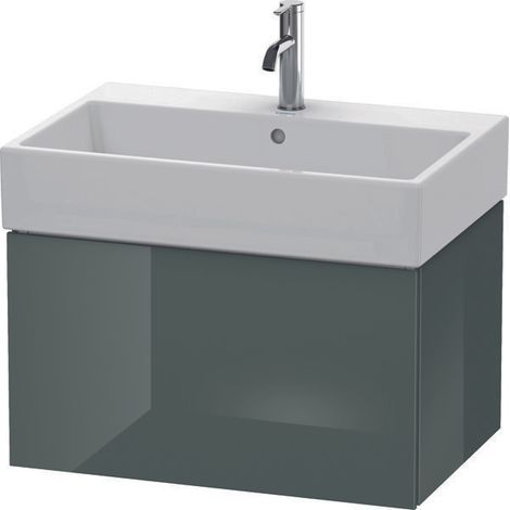 DU WTU L-Cube 394x684x459mm 1 Auszug, Dolomiti Grey Hochglanz (1/5)