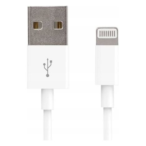 Forever USB-Lightning-Ladekabel, 3,0 m, 1 A, Weiß (1/2)