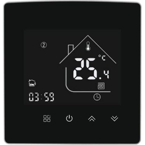 Thermostat Température Contrôleur Eau/Électrique Chauffage Au Sol Chaudière À Gaz Smart Life(GC)