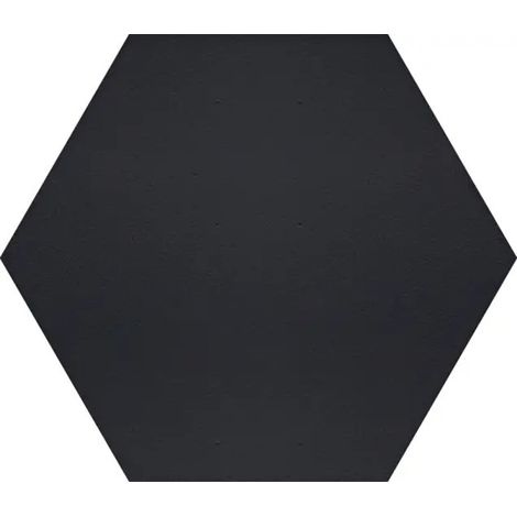 Carrelage hexagonal Hexo 15x17 cm Noir (1/3)