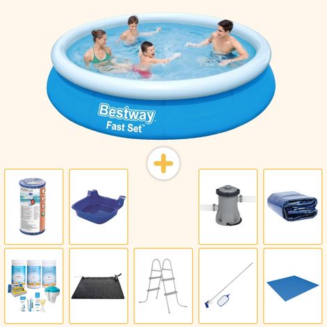 Bestway Bestway Fast Set Ronde - 366x76 cm - 10-pièces  S21393 (1/3)
