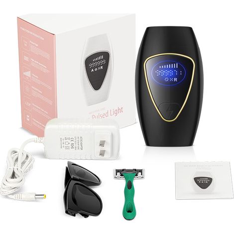 Filiyano-Appareil d'épilation laser pour le rajeunissement de la peau et l'esthétique à domicile 01 noir (1/4)
