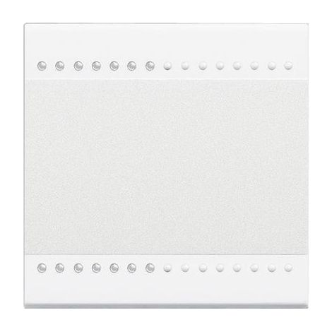 Bticino WIPPE NEUTRAL 2MOD WEISS (N4911M2N)