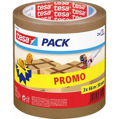 tesa 57456-00003-02 Ruban adhésif tesapack® chamois (L x l) 66 m x 50 mm 1 pc(s)