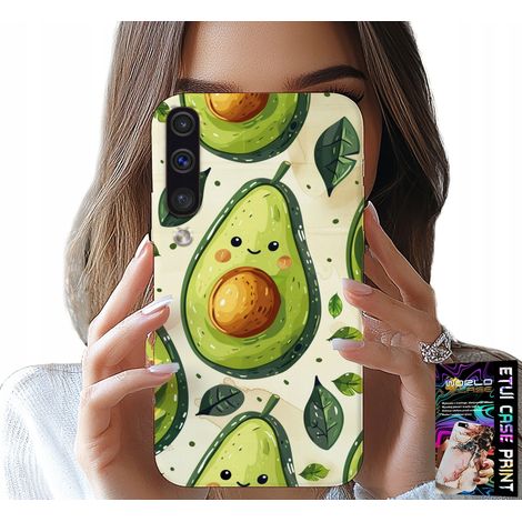 Custodia per Samsung A50 / A30S - simpatica custodia con avocado sorridente (1/5)