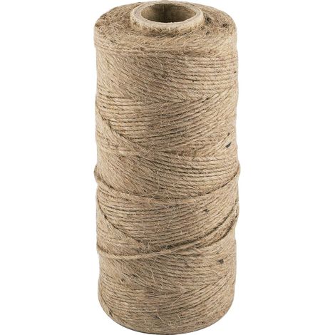 Dreiteiliges Set: 2 mm Naturjuteseil (10 Meter) (1/5)