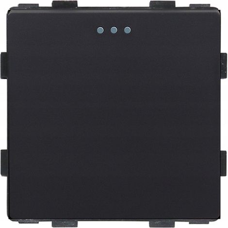 Interruptor de luz 1P inserto mecánico negro RTX SH (1/5)