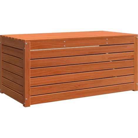 Boîte de Rangement avec stockage Brun cire 101 x 50,5 x 46,5 cm