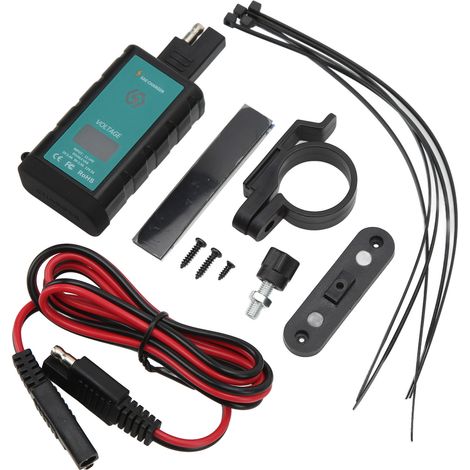 Chargeur rapide pour moto 1224V étanche IP66 avec câble de 1 mètre, adaptateur SAE vers USB Type-C, convient aux téléphones portables et aux tablettes. (1/5)
