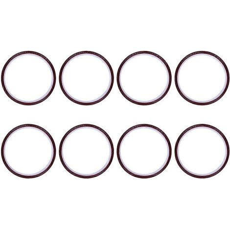 8 Rollen hitzebeständiges Klebeband für 3D-Sublimations-Heißpressen, 10 mm Thermoband