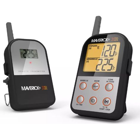 Maverick XR-30 Wireless Barbecue Thermometer Grillthermometer Funkthermometer Schwarz