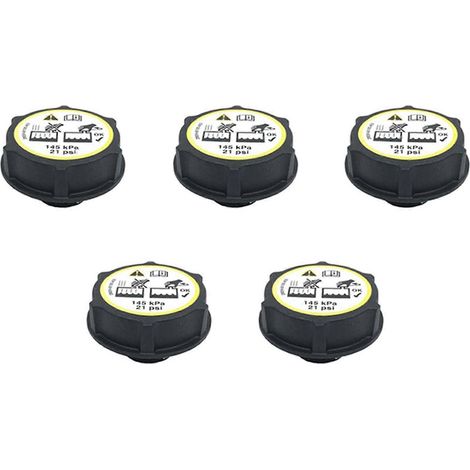 5 couvercles de réservoir de carburant/radiateur compatibles avec Ford Focus, Ford Fiesta, Ford C-Max, Ford Mondeo et Ford Transit 1301104 3M5H-8100-AD (1/5)
