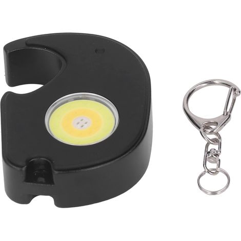 Lampe porte-clés rechargeable COB, ouvre-bouteille, mini lampe de poche LED portable de type C avec batterie (1/5)