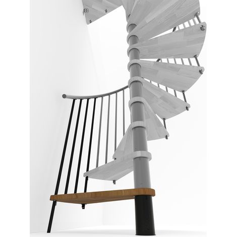 Minka Höhenerweiterung für Spiral Smart 140cm Durchmesser Eiche Schwarz