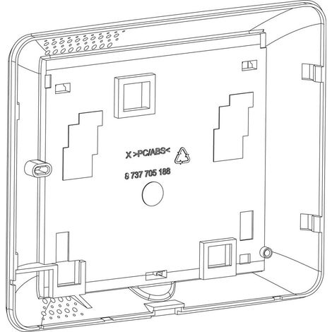 BOSCH Gehäuse Rückwand everp, 8737706416 (1/2)