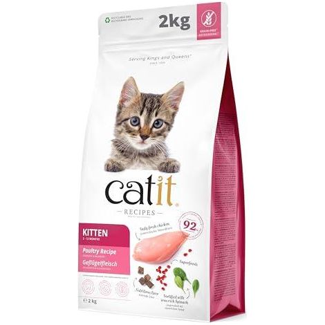 cat-it Cibo premium per gattini senza cereali 2 kg