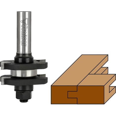 Fraise à tenon à emboîtement Mortaise Z=2 D 41 / I 19 / S 12 - Fraiser