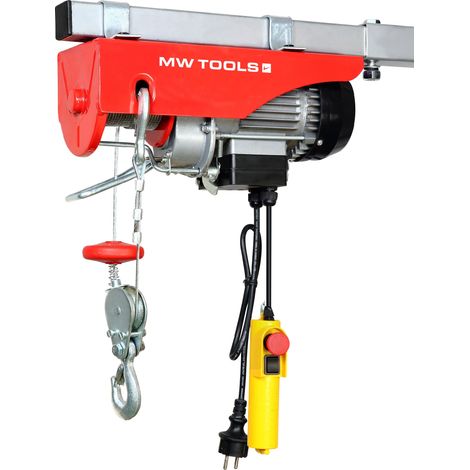 Palan électrique à câble 300/600kg 18/9m 1,05 kW 230 V MW Tools SH60018 (1/3)