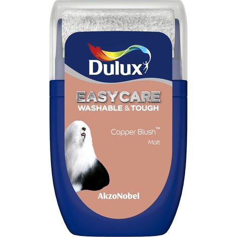 Dulux Easycare Washable Tough Matt Tester Pot - 30ml - Copper Blush