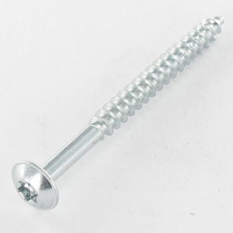 VBA Vis bois agglo Poelier 6X90 Filetée sur 50 TORX T30 Acier zingué 200 Heures brouillard salin sans rouille rouge-1 pièce (1/3)