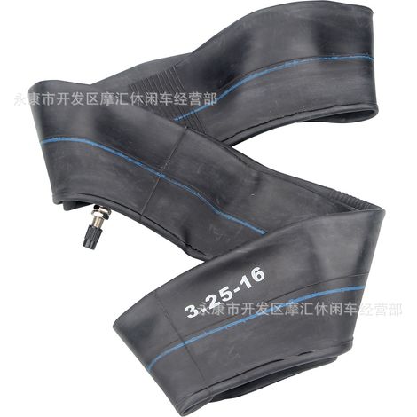 Offroad-Motorradzubehör 150-250 cm³ Hochleistungs-Hinterradschlauch 3,25-16 Zoll 90/100-16 gerade Düse TR4 (1/5)