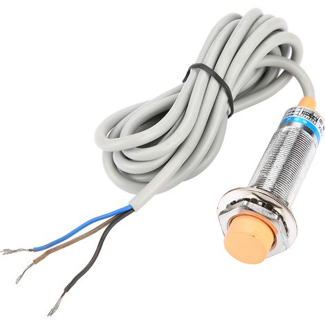 Sensore di prossimità capacitivo Yinhing LJC18A3 BZ AX a 3 fili NPN NC 36V DC per il mancato rilevamento di oggetti metallici e non metallici in sistemi automatizzati.