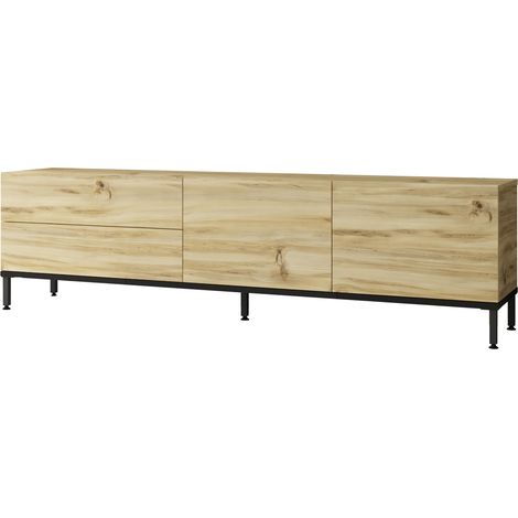Mueble Luvio Tv Patas De Metal 170 Cm Gris (1/3)