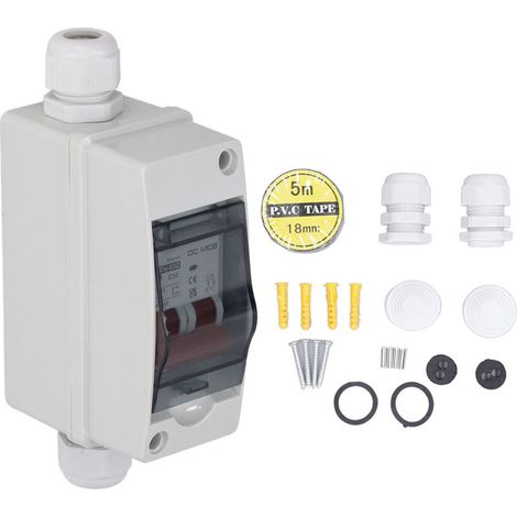Kit per sistema di riscaldamento elettrico a pavimento, tappetino, regolatore di temperatura, sensore, tubo di protezione, 110V, IP20 (1/5)