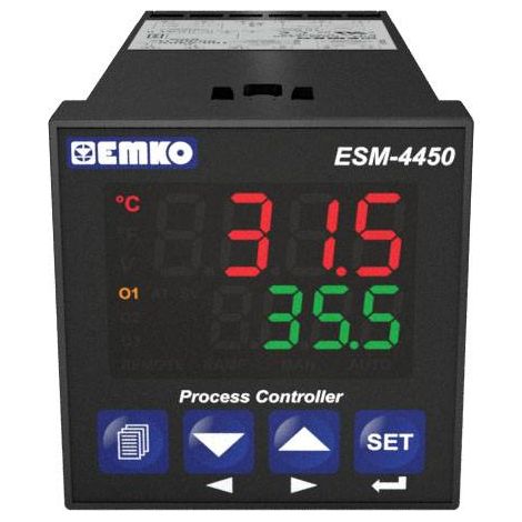 EMKO ESM-4450.2.20.1.1/00.00/0.0.0.0 2 POINTS, P, PI, PD, PID RÉGULATEUR DE TEMPÉRATURE PT100, J, K, R, S, T -200 À 1700 °C (1/5)