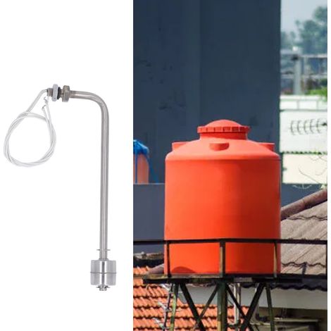 Contrôleur de niveau d'eau à flotteur, interrupteur de niveau d'eau, interrupteur de niveau de liquide, contrôleur de niveau de liquide à flotteur, CA 0~220 (1/5)