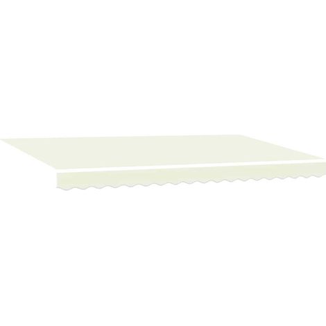 Maison Exclusive - Tela de Repuesto para Toldos Crema 4 x 2 m Pol
