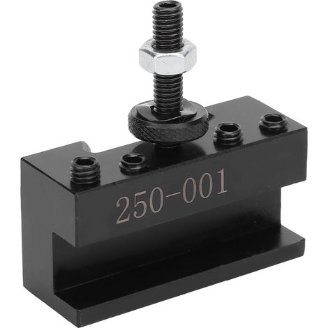 Porte-outil universel à coin pour tour, support alésoir CNC, fixation de rechange 250-001, acier, usage professionnel (1/5)