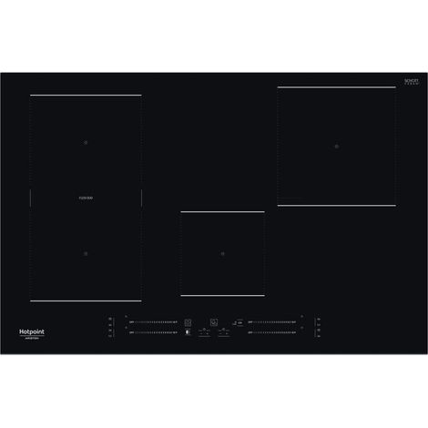 Hotpoint HS 3377C BF Schwarz Integriert 70 cm Zonen-Induktionskochfeld 4 Zone(n) (1/4)