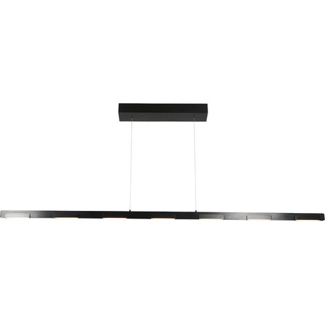 Steinhauer - lampada a sospensione - Bloc - nero - vetro metallo