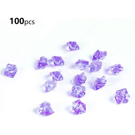 Ice Rocks Light Cube, Crushed Ice Rocks Decorative Shards - Ice Rocks Light Cube, Crushed Ice Rocks Decorative Shards