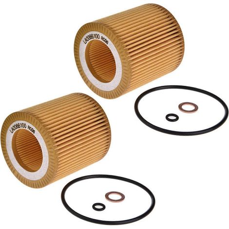 2 filtres à huile moteur Hu816X pour BMW E60 E82 E88 E90 E92 E93 09106015 11427541827 (1/5)